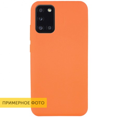 Чехол Silicone Cover Full without Logo (A) для Xiaomi Redmi Note 8T Помаранчевий (6326)