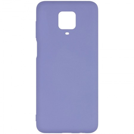 Чехол Silicone Cover Full without Logo (A) для Xiaomi Redmi Note 9s / Note 9 Pro / Note 9 Pro Max Бузковий (6351)