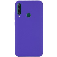 Чехол Silicone Cover Full without Logo (A) для Huawei Y6p Фиолетовый (6361)