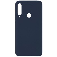Чехол Silicone Cover Full without Logo (A) для Huawei Y6p Синий (6364)
