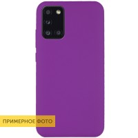 Чехол Silicone Cover Full without Logo (A) для Huawei P40 Lite E / Y7p (2020) Фиолетовый (12992)