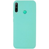 Чехол Silicone Cover Full without Logo (A) для Huawei P40 Lite E / Y7p (2020) Бирюзовый (6390)