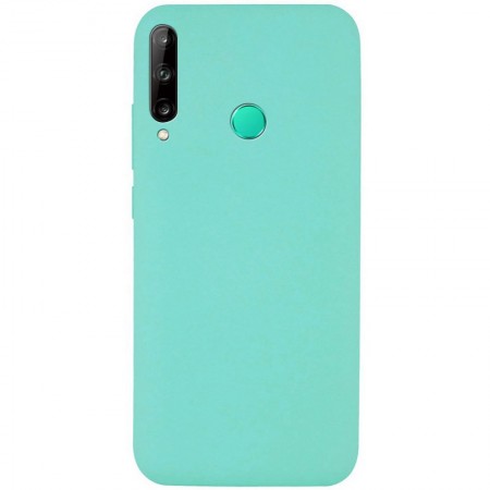 Чехол Silicone Cover Full without Logo (A) для Huawei P40 Lite E / Y7p (2020) Бірюзовий (6390)