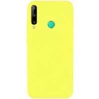 Чехол Silicone Cover Full without Logo (A) для Huawei P40 Lite E / Y7p (2020) Жовтий (6391)