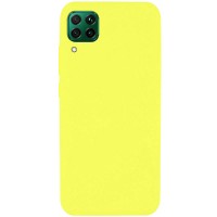 Чехол Silicone Cover Full without Logo (A) для Huawei P40 Lite Жовтий (6380)