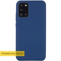 Чехол Silicone Cover Full without Logo (A) для Huawei P40 Lite Синий (6378)