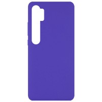 Чехол Silicone Cover Full without Logo (A) для Xiaomi Mi Note 10 Lite / Mi Note 10 / Note 10 Pro Фіолетовий (6425)