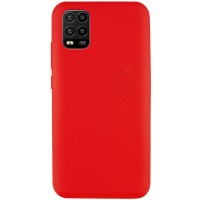 Чехол Silicone Cover Full without Logo (A) для Xiaomi Mi 10 Lite Красный (6428)