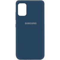 Чехол Silicone Cover My Color Full Protective (A) для Samsung Galaxy A31 Синий (15547)