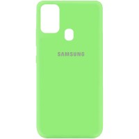 Чехол Silicone Cover My Color Full Protective (A) для Samsung Galaxy A21s Зелений (16218)