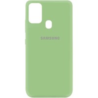 Чехол Silicone Cover My Color Full Protective (A) для Samsung Galaxy A21s М'ятний (16216)