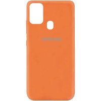Чехол Silicone Cover My Color Full Protective (A) для Samsung Galaxy A21s Помаранчевий (16215)