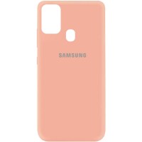 Чехол Silicone Cover My Color Full Protective (A) для Samsung Galaxy A21s Рожевий (16213)