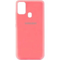 Чехол Silicone Cover My Color Full Protective (A) для Samsung Galaxy A21s Рожевий (16214)