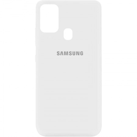 Чехол Silicone Cover My Color Full Protective (A) для Samsung Galaxy A21s Белый (16220)