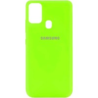 Чехол Silicone Cover My Color Full Protective (A) для Samsung Galaxy A21s Салатовий (17370)