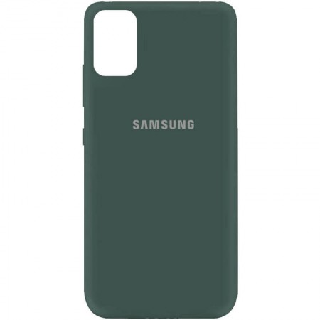 Чехол Silicone Cover My Color Full Protective (A) для Samsung Galaxy A41 Зелений (30025)