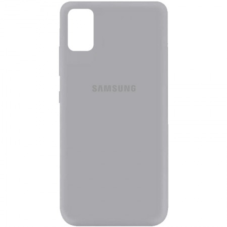 Чехол Silicone Cover My Color Full Protective (A) для Samsung Galaxy A41 Сірий (17377)
