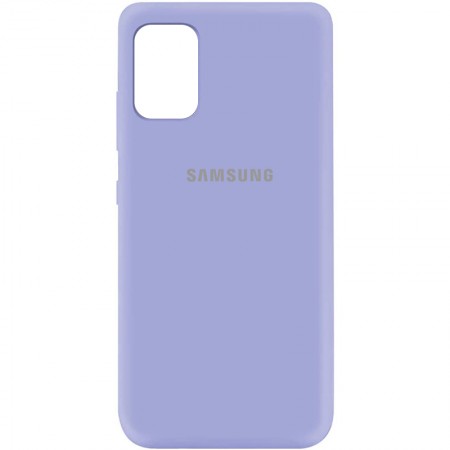 Чехол Silicone Cover My Color Full Protective (A) для Samsung Galaxy A41 Бузковий (17375)