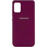 Чехол Silicone Cover My Color Full Protective (A) для Samsung Galaxy A41 Красный (6445)