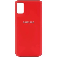 Чехол Silicone Cover My Color Full Protective (A) для Samsung Galaxy A51 Червоний (15567)