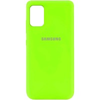 Чехол Silicone Cover My Color Full Protective (A) для Samsung Galaxy A51 Салатовый (15565)