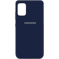 Чехол Silicone Cover My Color Full Protective (A) для Samsung Galaxy A51 Синий (15563)