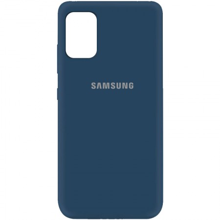 Чехол Silicone Cover My Color Full Protective (A) для Samsung Galaxy A51 Синій (15561)