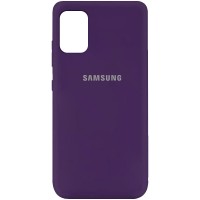 Чехол Silicone Cover My Color Full Protective (A) для Samsung Galaxy A51 Фиолетовый (15560)