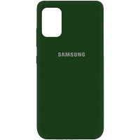 Чехол Silicone Cover My Color Full Protective (A) для Samsung Galaxy A51 Зелений (15568)