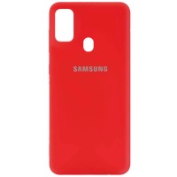 Чехол Silicone Cover My Color Full Protective (A) для Samsung Galaxy M30s / M21 Красный (15579)