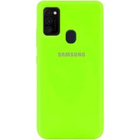 Чехол Silicone Cover My Color Full Protective (A) для Samsung Galaxy M30s / M21 Салатовый (15576)