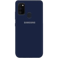 Чехол Silicone Cover My Color Full Protective (A) для Samsung Galaxy M30s / M21 Синий (15575)