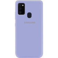 Чехол Silicone Cover My Color Full Protective (A) для Samsung Galaxy M30s / M21 Сиреневый (15574)