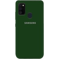 Чехол Silicone Cover My Color Full Protective (A) для Samsung Galaxy M30s / M21 Зелёный (15580)