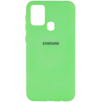 Чехол Silicone Cover My Color Full Protective (A) для Samsung Galaxy M31 Зелёный (6448)