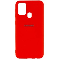 Чехол Silicone Cover My Color Full Protective (A) для Samsung Galaxy M31 Червоний (15589)