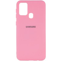 Чехол Silicone Cover My Color Full Protective (A) для Samsung Galaxy M31 Розовый (6446)