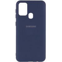 Чехол Silicone Cover My Color Full Protective (A) для Samsung Galaxy M31 Синий (15586)
