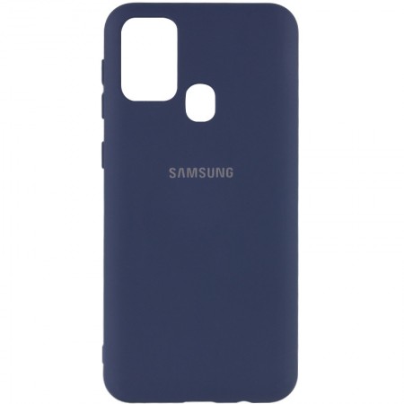 Чехол Silicone Cover My Color Full Protective (A) для Samsung Galaxy M31 Синій (15586)