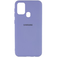 Чехол Silicone Cover My Color Full Protective (A) для Samsung Galaxy M31 Сиреневый (15585)