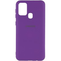 Чехол Silicone Cover My Color Full Protective (A) для Samsung Galaxy M31 Фиолетовый (15584)