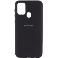 Чехол Silicone Cover My Color Full Protective (A) для Samsung Galaxy M31 Чорний (15583)