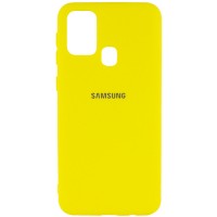Чехол Silicone Cover My Color Full Protective (A) для Samsung Galaxy M31 Желтый (15590)