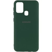 Чехол Silicone Cover My Color Full Protective (A) для Samsung Galaxy M31 Зелений (15591)