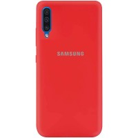Чехол Silicone Cover My Color Full Protective (A) для Samsung Galaxy A50 (A505F) / A50s / A30s Красный (15601)