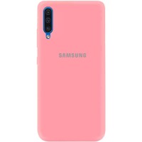Чехол Silicone Cover My Color Full Protective (A) для Samsung Galaxy A50 (A505F) / A50s / A30s Розовый (15599)