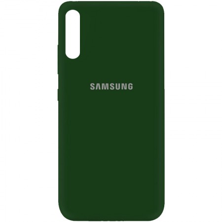 Чехол Silicone Cover My Color Full Protective (A) для Samsung Galaxy A50 (A505F) / A50s / A30s Зелений (15602)