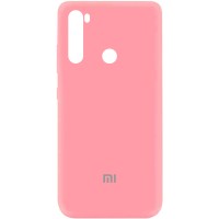 Чехол Silicone Cover My Color Full Protective (A) для Xiaomi Redmi Note 8T Розовый (6465)