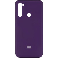 Чехол Silicone Cover My Color Full Protective (A) для Xiaomi Redmi Note 8T Фиолетовый (6461)
